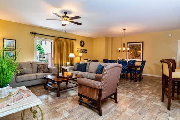 6107-2 ground floor -fenced lanai courtyard -community pool/hot tub - Image 2
